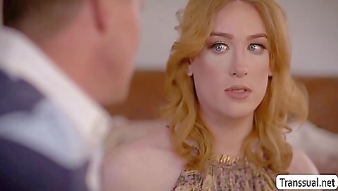 Stepbrother Lets His Gorgeous Ts Stepsister Bareback His Ass