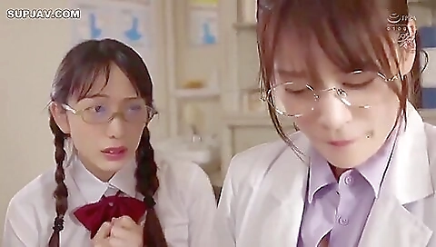 Japanese teen girl with natural boobs is showing off